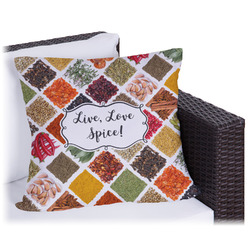 Spices Outdoor Pillow - 18" (Personalized)