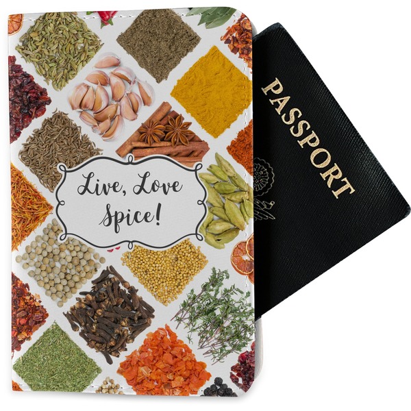 Custom Spices Passport Holder - Fabric (Personalized)