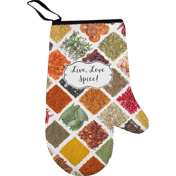 Custom Spices Right Oven Mitt (Personalized)