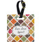 Spices Personalized Square Luggage Tag