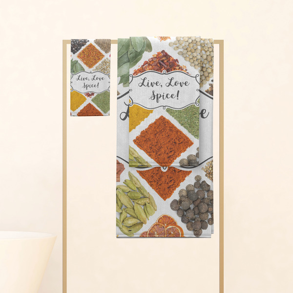 Spices Personalized Towel Set