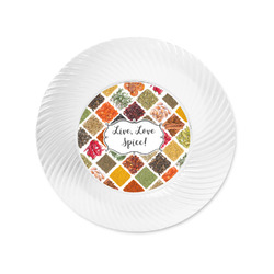 Spices Plastic Party Appetizer & Dessert Plates - 6"