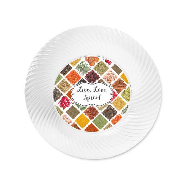 Spices Plastic Party Appetizer & Dessert Plates - Approval
