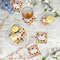 Spices Plastic Party Appetizer & Dessert Plates - In Context