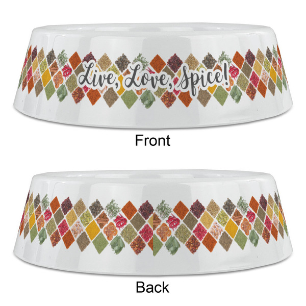 Spices Plastic Pet Bowls - Large - APPROVAL