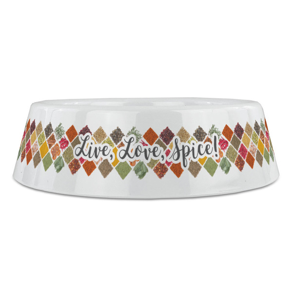 Spices Plastic Pet Bowls - Large - FRONT