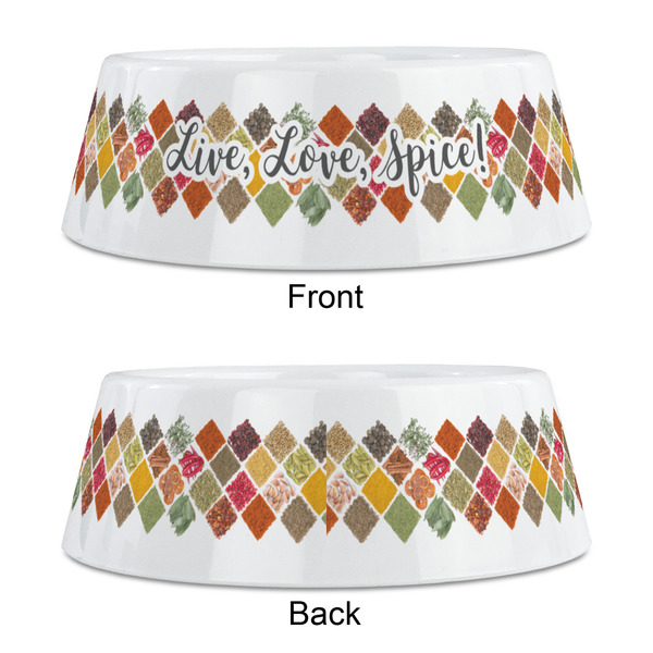Spices Plastic Pet Bowls - Medium - APPROVAL