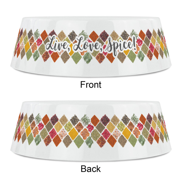 Spices Plastic Pet Bowls - Small - APPROVAL