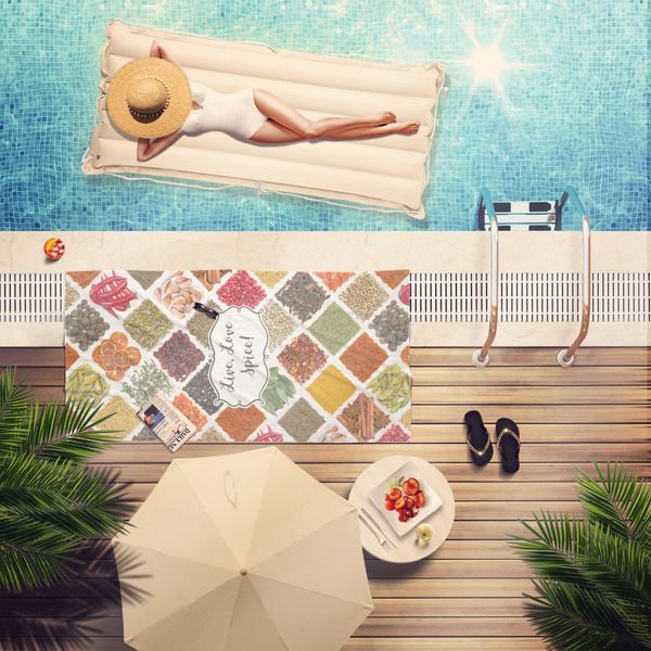 Spices Pool Towel Lifestyle