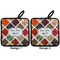 Spices Pot Holders - Set of 2 APPROVAL