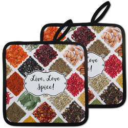 Spices Pot Holders - Set of 2
