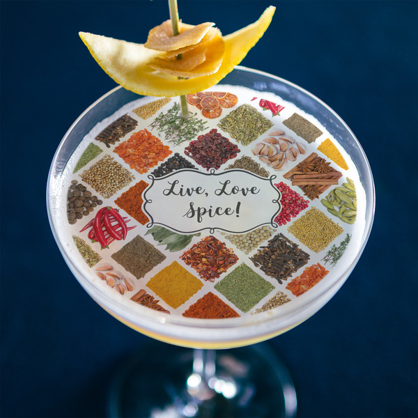 Spices Printed Drink Topper - XLarge - In Context