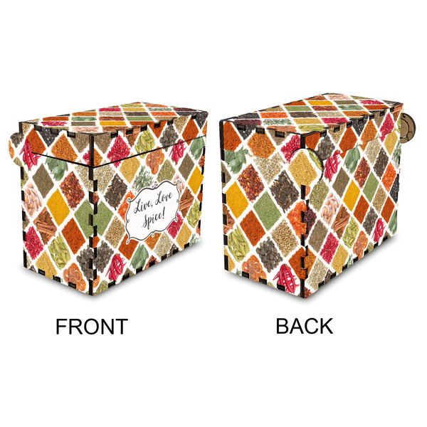 Spices Recipe Box - Full Color - Approval