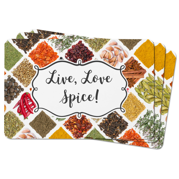 Spices Rectangular Fridge Magnet - THREE