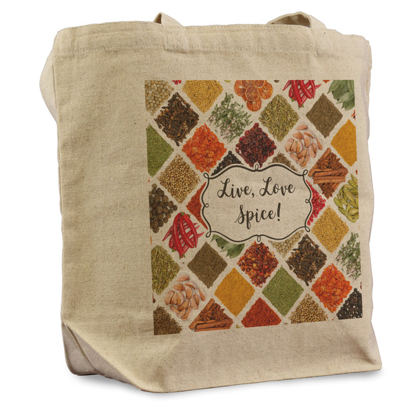 Custom Spices Reusable Cotton Grocery Bag