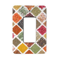 Spices Rocker Style Light Switch Cover - Single Switch