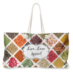 Spices Large Tote Bag with Rope Handles