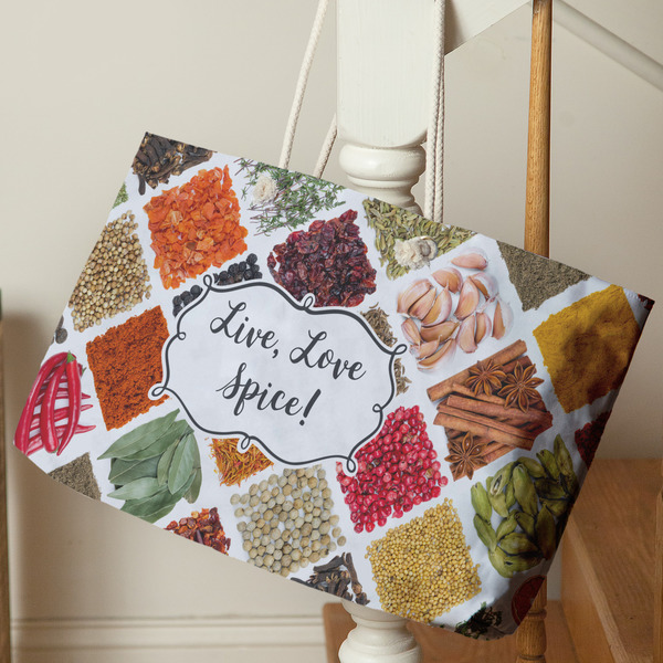 Spices Large Rope Tote - Life Style