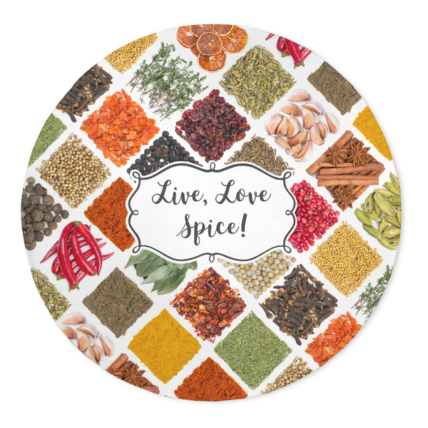 Custom Spices 5' Round Indoor Area Rug