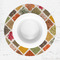 Spices Round Linen Placemats - LIFESTYLE (single)