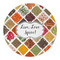 Spices Round Paper Coaster - Approval