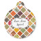 Spices Round Pet ID Tag - Large - Front