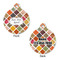 Spices Round Pet Tag - Front & Back
