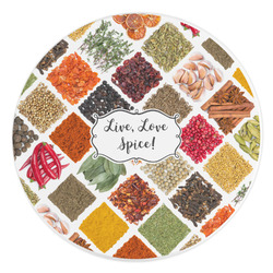 Spices Round Stone Trivet