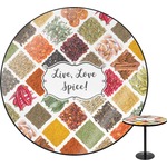 Spices Round Table - 30" (Personalized)