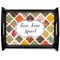 Spices Black Wooden Tray - Large (Personalized)