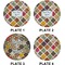 Spices Set of Lunch / Dinner Plates (Approval)