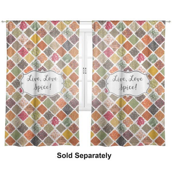 Spices Sheer Curtains