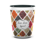 Spices Ceramic Shot Glass - 1.5 oz - Two Tone - Single