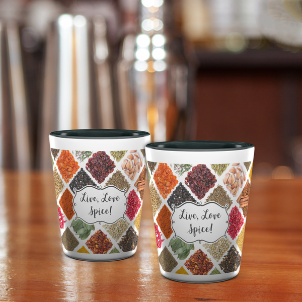 Spices Shot Glass - Two Tone - LIFESTYLE
