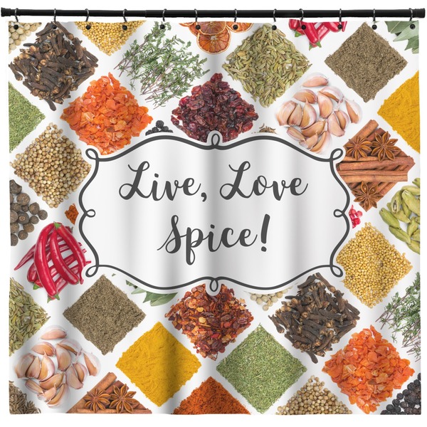 Custom Spices Shower Curtain - Custom Size (Personalized)