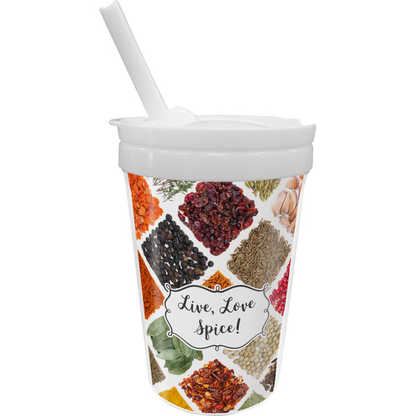Custom Spices Sippy Cup with Straw (Personalized)