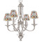 Spices Small Chandelier Shade - LIFESTYLE (on chandelier)