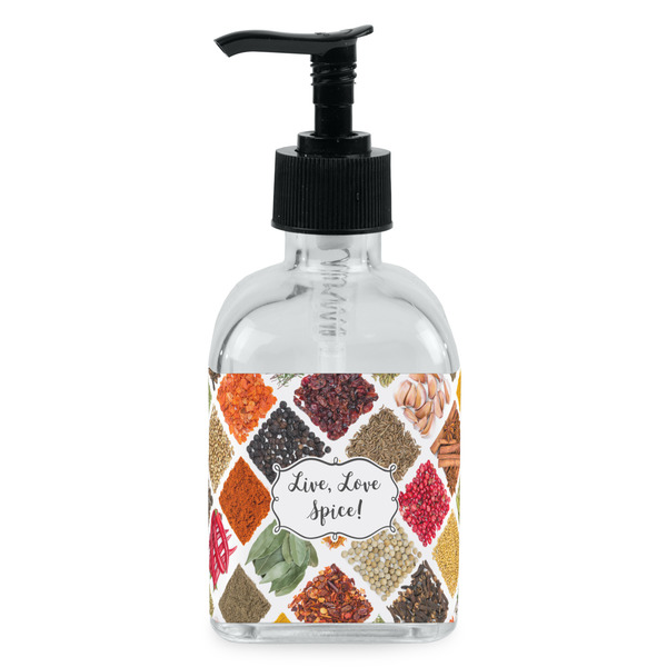 Custom Spices Glass Soap & Lotion Bottle - Single Bottle