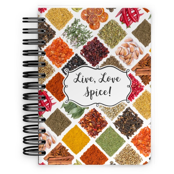 Custom Spices Spiral Notebook - 5x7