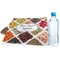 Spices Sports Towel Folded with Water Bottle