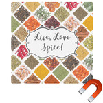 Spices Square Car Magnet - 6" (Personalized)