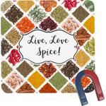 Spices Square Fridge Magnet (Personalized)
