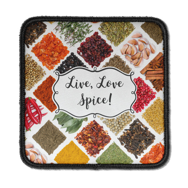 Custom Spices Iron On Square Patch
