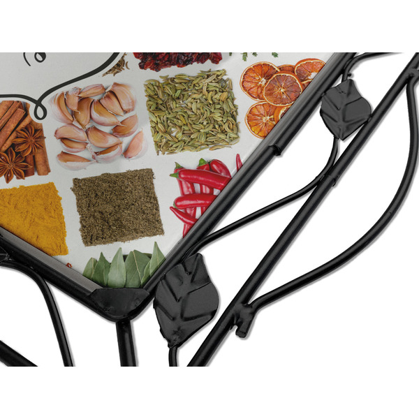 Spices Square Trivet - Detail