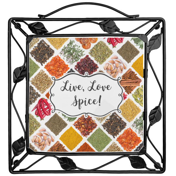 Custom Spices Square Trivet (Personalized)