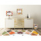 Spices Square Wall Decal Wooden Desk