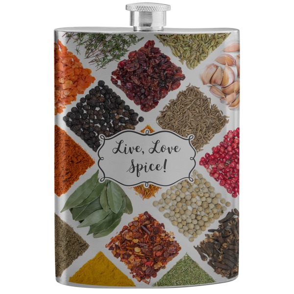 Custom Spices Stainless Steel Flask (Personalized)