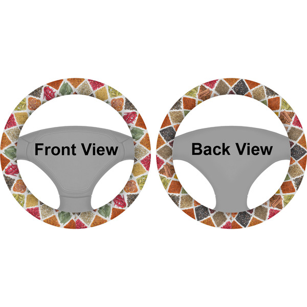 Spices Steering Wheel Cover- Front and Back