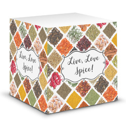 Spices Sticky Note Cube (Personalized)