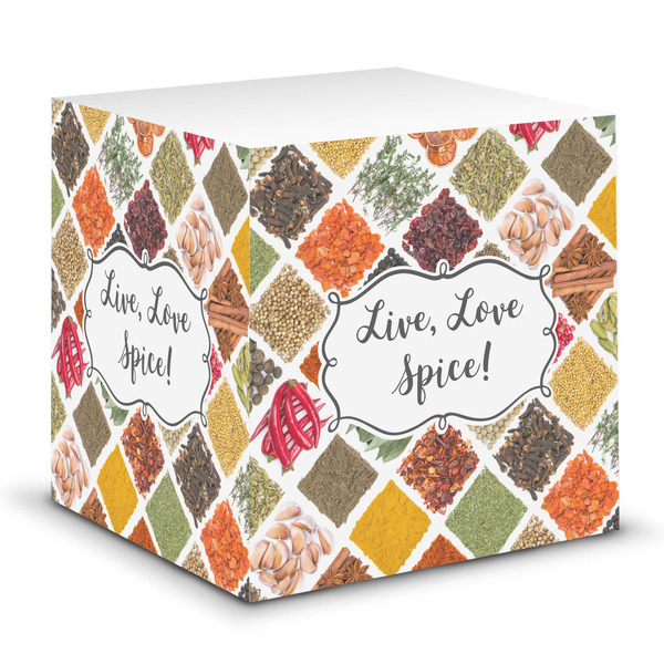 Custom Spices Sticky Note Cube (Personalized)